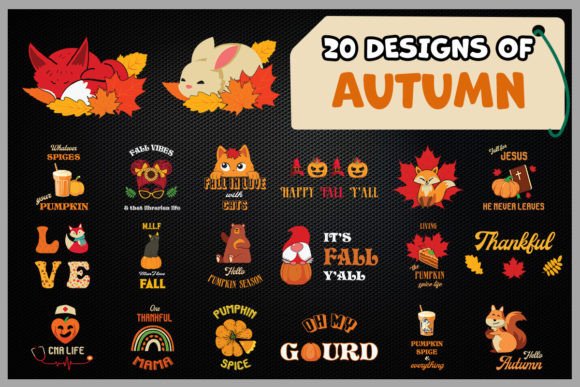 Autumn SVG 20 Designs Bundle Review