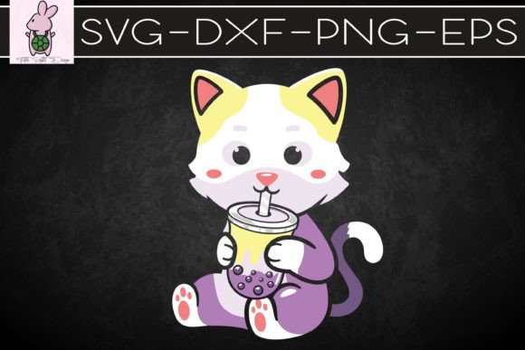 Cat Boba Tea Neko Non-binary Kitten