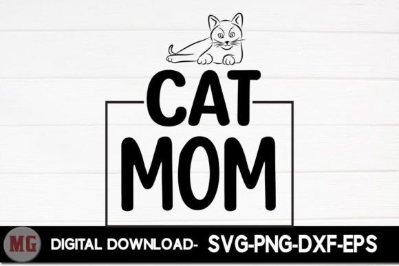 Cat Mom. Embroidery Design Review