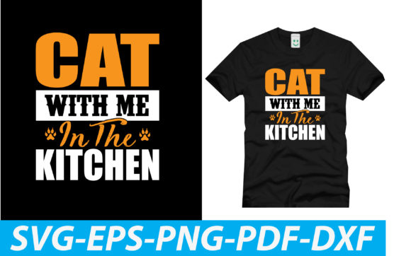 Cat with Me in the Kitchen