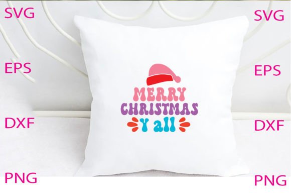 Merry Christmas Y’all Svg Design