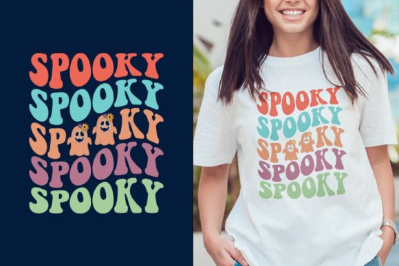 Spooky Retro Halloween Svg Design