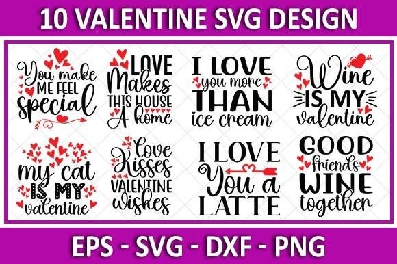 Valentine Svg Design Bundle