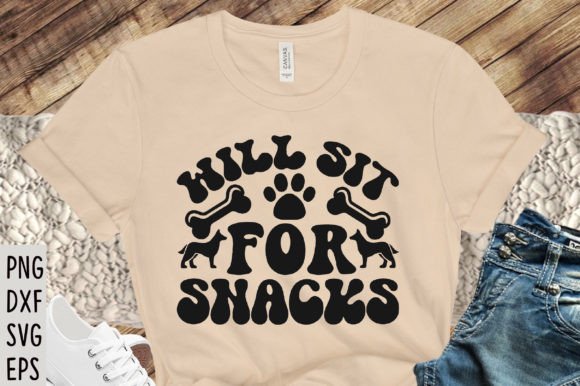 Will Sit for Snacks SVG Cricut Files